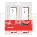 Оперативная память XPG Lancer Blade RGB, DDR5, 32Gb (2x16Gb), 6000MHz, CL34, DIMM, с радиаторами, RGB, белый, фото 1