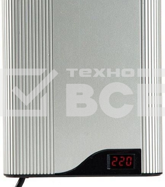 Стабилизатор напряжения TEPLOCOM ST – 222/500-И индикация Бастион 557