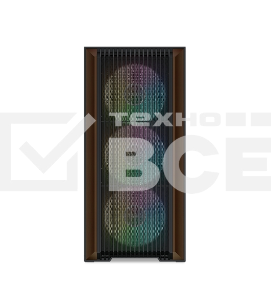 Корпус SAMA Z60, Midi-Tower, чёрный, 4 x 140 мм