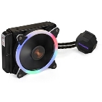 Комплект жидкостного охлаждения ExeGate BlackWater-120V3.PWM.RGb (RGb подсветка, LGA2066/2011/1366/1150/1151/1155/1156/1200/1700/1851/AM4/AM5/FM1/FM2/FM2+/AM2/AM2+/AM3/AM3+, TDP 150W, Fan 120мм 4pin PWM 600-1800RPM Hydro bearing, помпа 3pin 2700RPM, макс. шум 37db, с термопастой, на винтах, черный, Color Box), фото32