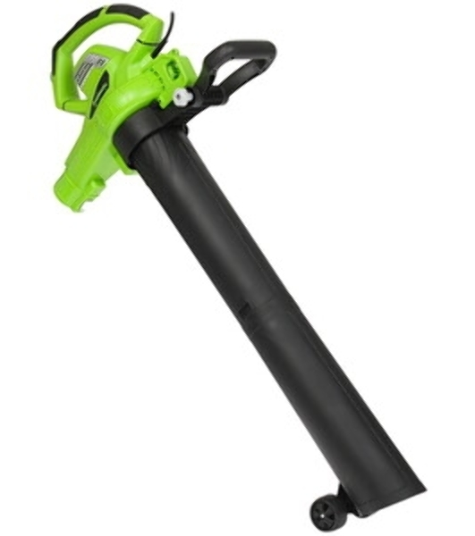 Воздуходувка-пылесос садовый электрический Greenworks BL3000, 220 В, 3000 Вт 2406507