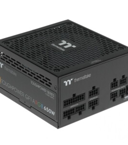 Блок питания Thermaltake Toughpower GF1 ARGb RTL (PS-TPD-0650F3FAGE-1), 650Вт, 80 PLUS Gold, 140мм, модульный, черный