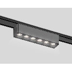 Светильник трековый светодиодный GV1403 BK черный IP20 6W 4200K 48V 24° 122*26*24, фото3