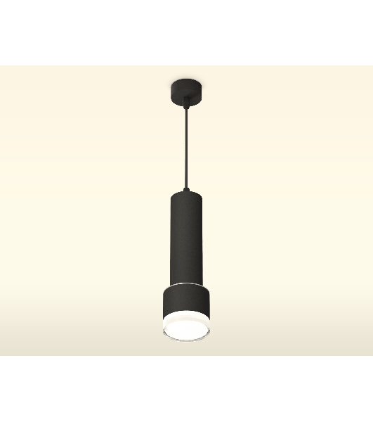 Светильник Ambrella Light XP8111009 SBK/FR/CL черный песок/белый матовый/прозрачный GX53 (A2302, C6356, A2101, C8111, N8399)