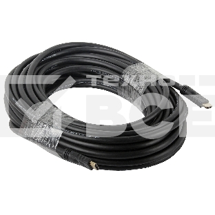 Кабель Cablexpert HDMI CC-HDMI4-20M, 19M/19M, v2.0, медь, позол.разъемы, экран, 20м, черный, пакет