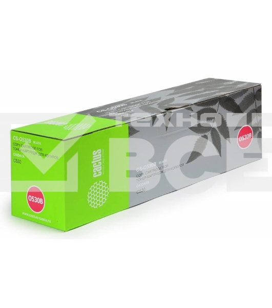Картридж лазерный Cactus CS-O530BK черный (5000 стр.) для OKI C530