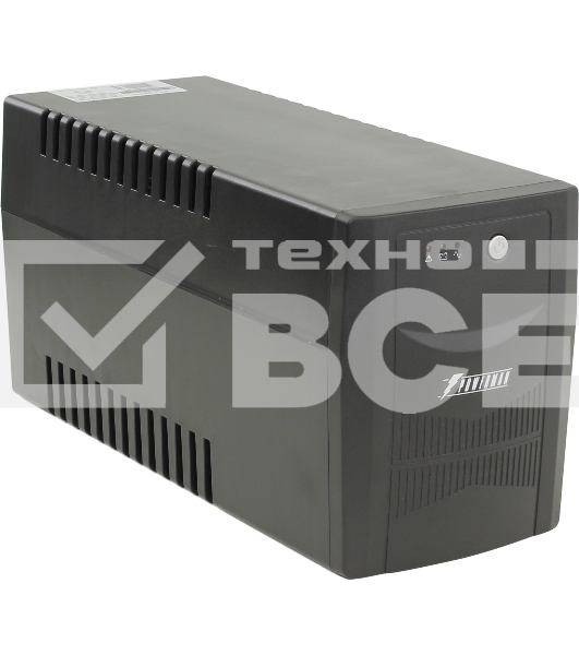 Источник бесперебойного питания PowerMan Back Pro 2000VA PLUS Black (interface+soft)