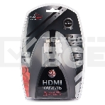 Кабель Cablexpert HDMI, серия Platinum, 4,5 м, v2.0, M/M, плоский, позол.разъемы, металлический корпус, нейлоновая оплетка, блистер, фото 1