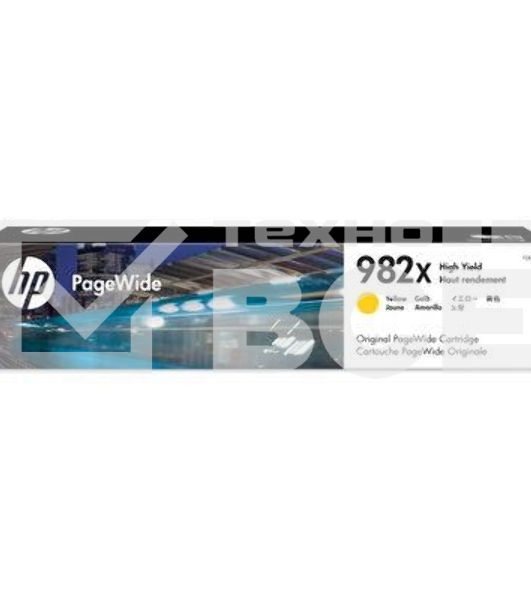 Картридж HP 982X струйный желтый увеличенной емкости (16000 стр)