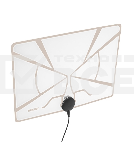 Антенна комнатная «Активная» для цифрового телевидения DVB-T2, Ag-709 Rexant