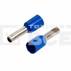 Наконечник штыревой втулочный Rexant изолированный, F-8 мм, 2.5 мм², НШВи 2.5-8 / Е 2,5-8 / E2508, синий, в упак. 10 шт., фото4