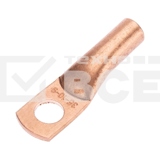 Наконечник медный ТМ 35-10-9 (35мм² - Ø10мм) (в упак. 5 шт.) Rexant