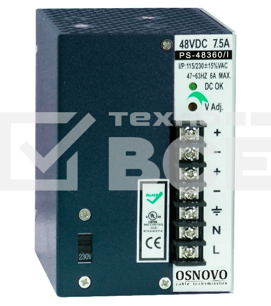Блок питания Osnovo PS-48360/I