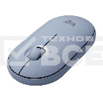 Мышь беспроводная Logitech Pebble M350 серый, 1000 dpi, радиоканал, Bluetooth, USB, кнопки - 3, фото23