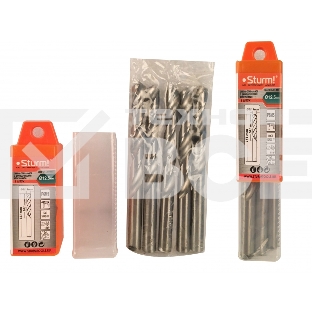 Сверло по металлу Sturm! 1055-04-12S5-SS5 12.5х151м сталь hss упаковка 5 шт