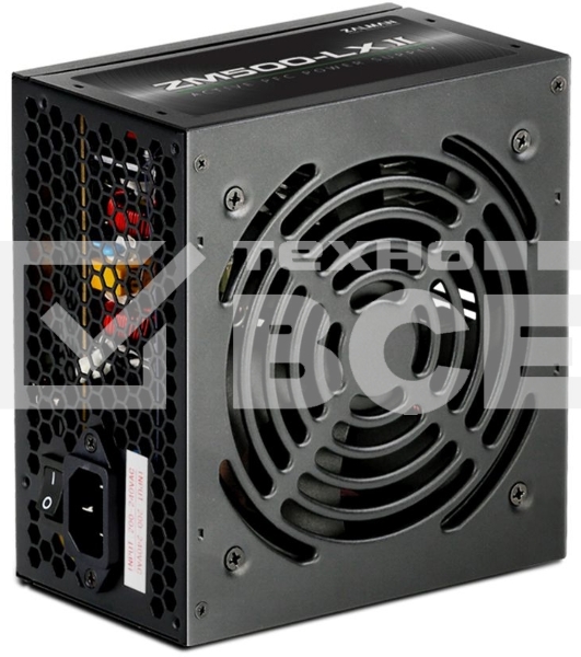 Блок питания Zalman ZM500-LXII, 500Вт, 120мм, черный