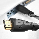 Кабель GCR Premium 1.8m HDMI 2.0, HDR, Ultra HD 4K60 Hz/ 5K30Hz, 3D, Ethernet 18.0 Гбит/с, OD8.0mm, 28/26 AWG, черный, фото2