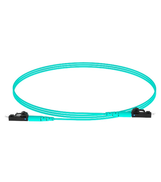 Патч-корд Panduit FZ2ELLNLNSNM001 2x50/125 OM4 LC дуплекс-LC дуплекс 1м LSZH аквамарин