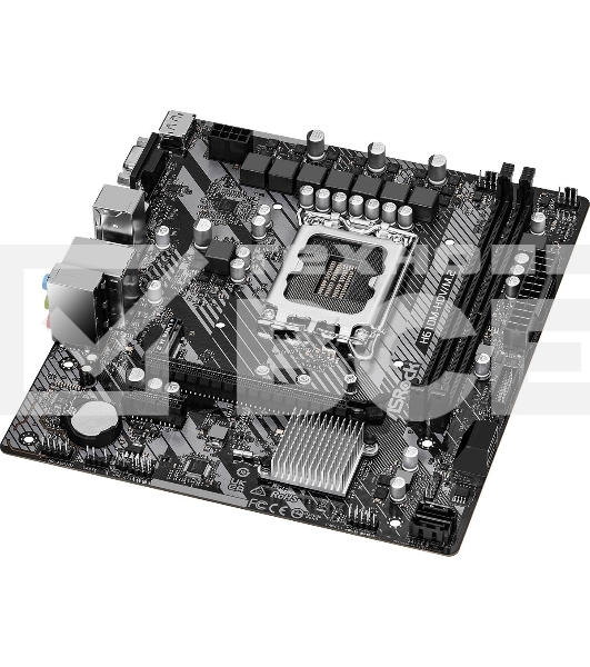 Материнская плата ASRock H610M-HDV/M.2 R2.0, LGA 1700, Intel H610, 2xDDR4, 4xSATA, 1xM.2, 1xPCIe 4.0 x16, 1xPCIe x1, 1xDP, 1xHDMI, 1xVGA, 1x 1Gb LAN, 2xUSB-A 3.2 Gen 1, 4xUSB 2.0, 3x3.5 мм, 7.1, mATX