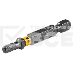 Набор бит HEX 4х50, сталь S2, шестигранный профиль, 10 шт. Denzel, фото2