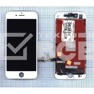 Дисплей для iPhone 7 в сборе с тачскрином (Fog) белый