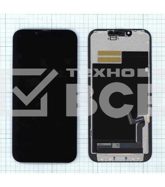 Дисплей для Apple iPhone 13 в сборе с тачскрином (OLED) черный