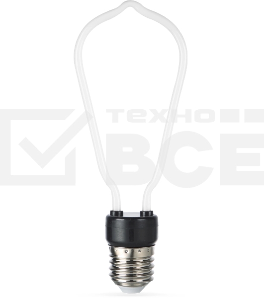Лампа светодиодная Gauss Filament 4Вт цок.:E27 трубка 220B св.свеч.бел.теп. (упак.:10шт)