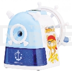 Точилка для карандашей механическая Deli Sailor E0665 1 отверстие пластик ассорти, фото 1