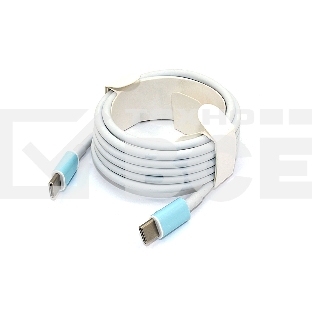 Кабель для зарядки Type-C - Type-C 2m. 25/45/60/90Вт белый