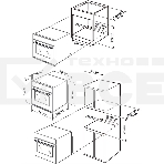 Встраиваемый духовой шкаф Kuppersberg HO 615 B, High-Tech, объем 73 л, 10 режимов, сенсорное управление, дисплей, таймер, 6 авто программ, гидролизная очистка, телескопические направляющие на одном уровне, поддержание температуры, блокировка от детей, Sof, фото 1
