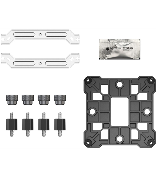 Кулер Cooler ID-Cooling SE-903-XT V2 ARGb LGA1851/1700/1200/115X/AM5/AM4 (TDP 150W, PWM, 3 тепл.трубки прямого контакта, FAN 100мм, Addressable RGb LED) RET