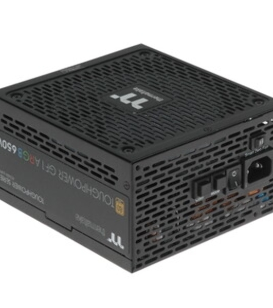 Блок питания Thermaltake Toughpower GF1 ARGb RTL (PS-TPD-0650F3FAGE-1), 650Вт, 80 PLUS Gold, 140мм, модульный, черный