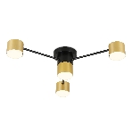 Потолочный светильник Ambrella light FL51722/4 BK/GD черный/золото GX53/4 max 12W 645*135, фото6