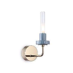 Светильник Ambrella light LH53128 GD/WH/GB золото/белый/серо-синий 2W 3000K 100*190*290