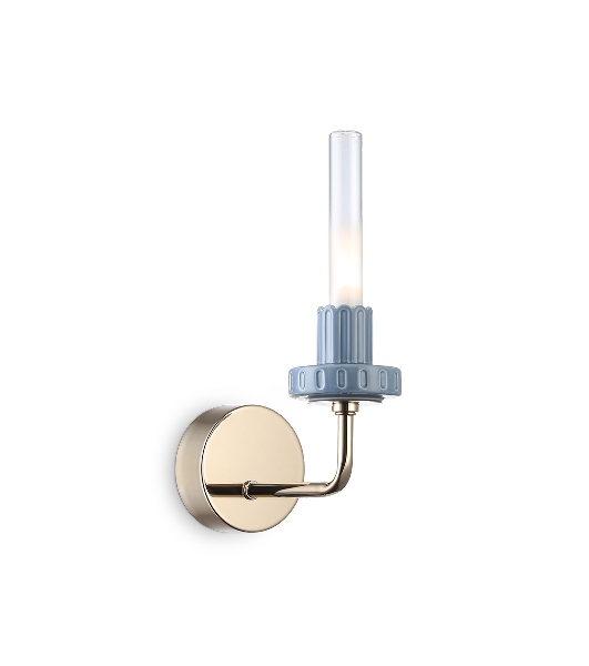 Светильник Ambrella light LH53128 GD/WH/GB золото/белый/серо-синий 2W 3000K 100*190*290