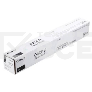 Картридж лазерный Canon C-EXV 51 черный (69 000 стр) для Canon imageRUNNER ADVANCE C5535/ C5535i/ C5540i/ C5550i/ C5560i