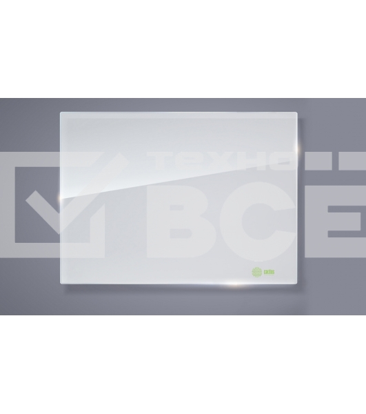 Демонстрационная доска Cactus CS-GBD-90x120-WT стекло стеклянная 90x120см белый