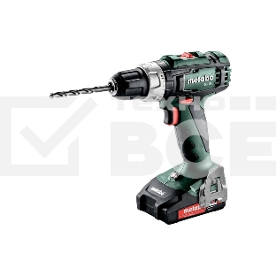 Дрель Metabo BS 18 L Акк.винт. [602321500] {50Нм,2х2Ач,кейс}