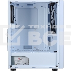 Компьютерный корпус AeroCool/Formula CL-3302W RGb белый без БП ATX 2xUSB 2.0 1xUSB 3.0 audio bott PSU, фото3