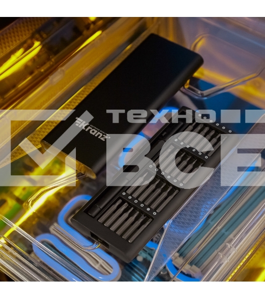 Набор отверток для точных работ KRANZ RA-03, 25 предметов