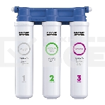 Водоочиститель Барьер ЭКСПЕРТ СЛИМ Жесткость белый/синий, фото 1