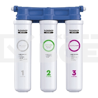 Водоочиститель Барьер ЭКСПЕРТ СЛИМ Жесткость белый/синий