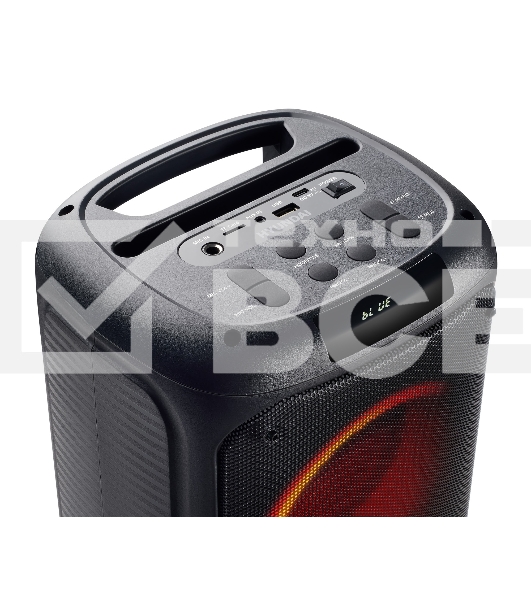 Минисистема Hyundai H-MC1231 черный 40Вт FM USB BT micro SD