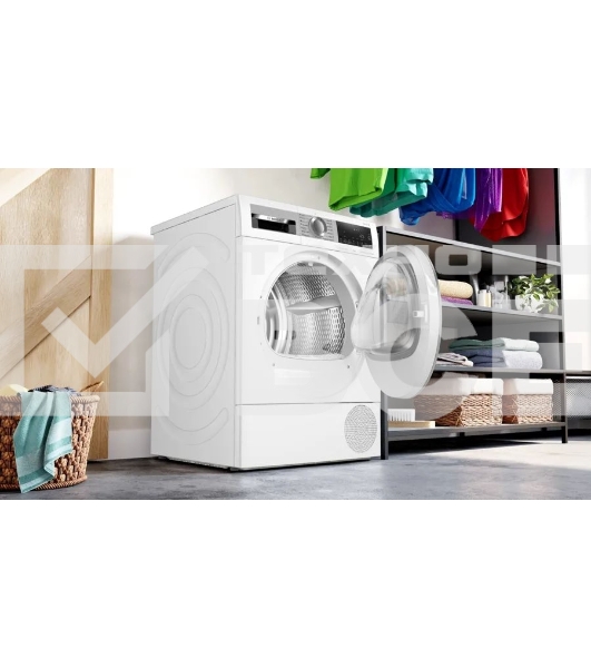 Сушильная машина Bosch WQG24590BY пан.англ. кл.энер.:A++ макс.загр.:9кг белый