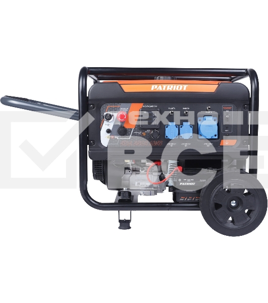Электрогенератор бензиновый Patriot GRA 8500AWS, 8.5 кВт, 75 дБ, 100 кг