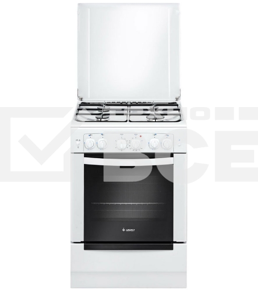 Плита комбинированная Gefest 6101-02 белый