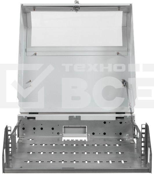 Шкаф коммутационный NTSS (NTSS-SOHO5U) настенный 5U 520x140мм пер.дв.стекл несъемн.бок.пан. 80кг белый IP20