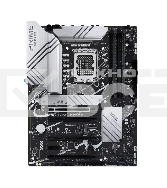 Материнская плата ASUS PRIME Z790-P, LGA 1700, Intel Z790, 4xDDR5, 4xSATA, 3xM.2 PCIe 4.0 x4, 1xPCIe 5.0 x16, 3xPCIe x4, 1xPCIe x1, 1xHDMI, 1xDP, 1xUSB-C 3.2 Gen 2x2, 1xUSB 3.2 Gen 2, 2xUSB 3.2 Gen 1, 4xUSB 2.0, 1x 2.5Gb LAN, 3x3.5 мм, 7.1, ATX