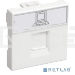 Розетка информационная РКИ-20-00-П RJ-45 UTP кат.5e (на 2 модуля) ПРАЙМЕР белая IEK, фото2