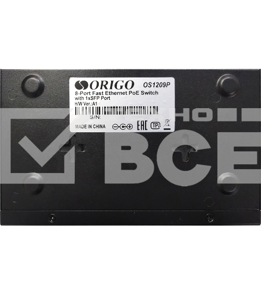 Коммутатор РоЕ OS1209P/80W/A1A